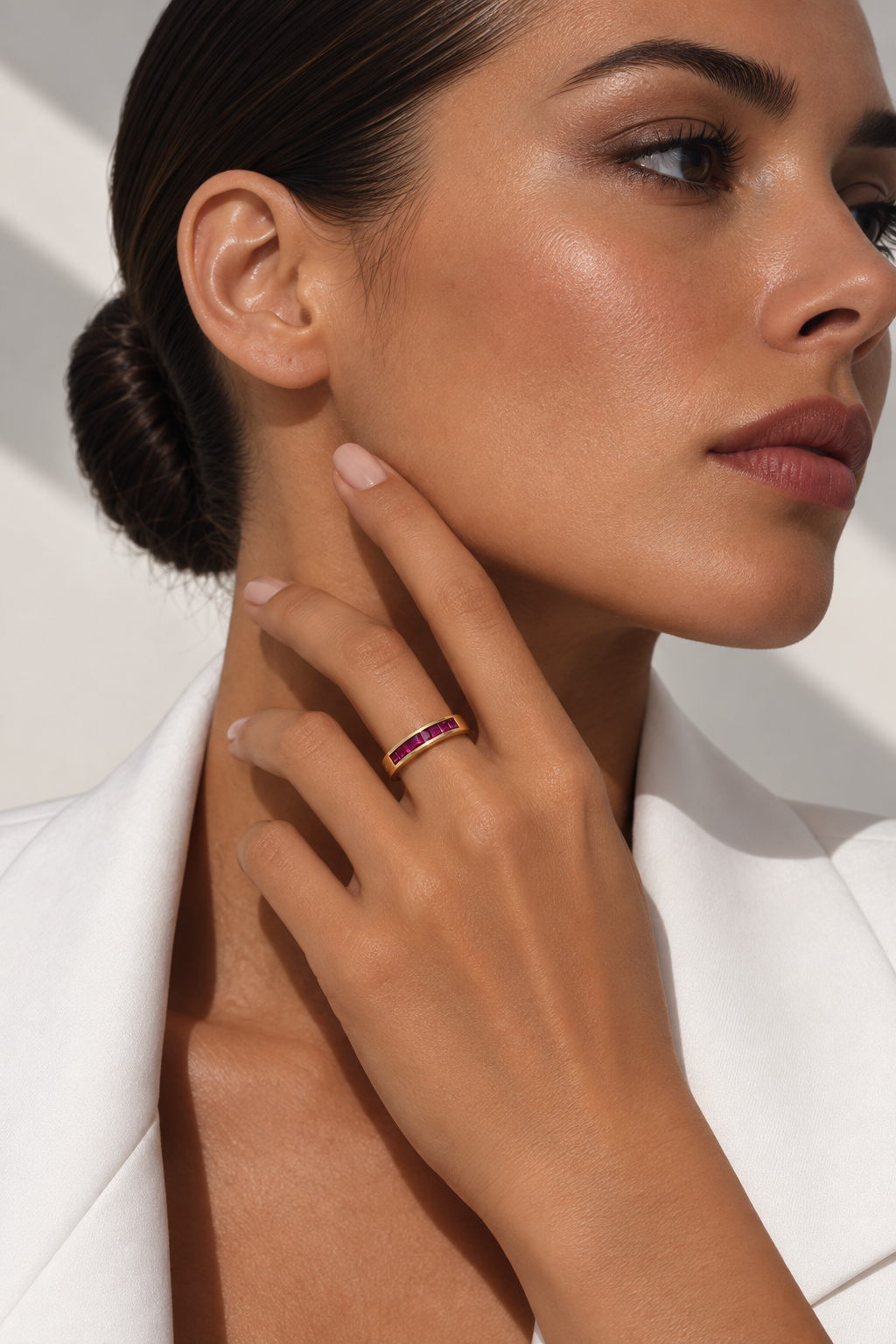 Anillo ORBITA - Rubí