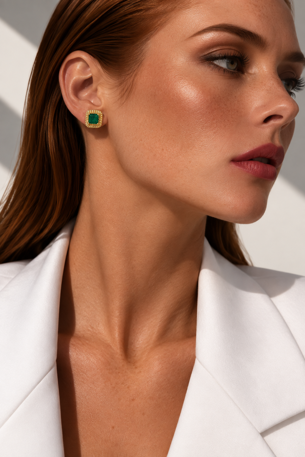 LIBELULA Earrings - Emerald