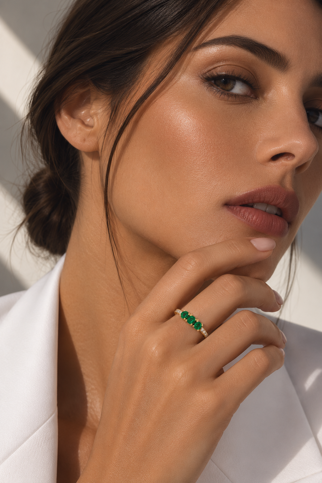 Anillo ARRECIFE - Esmeralda