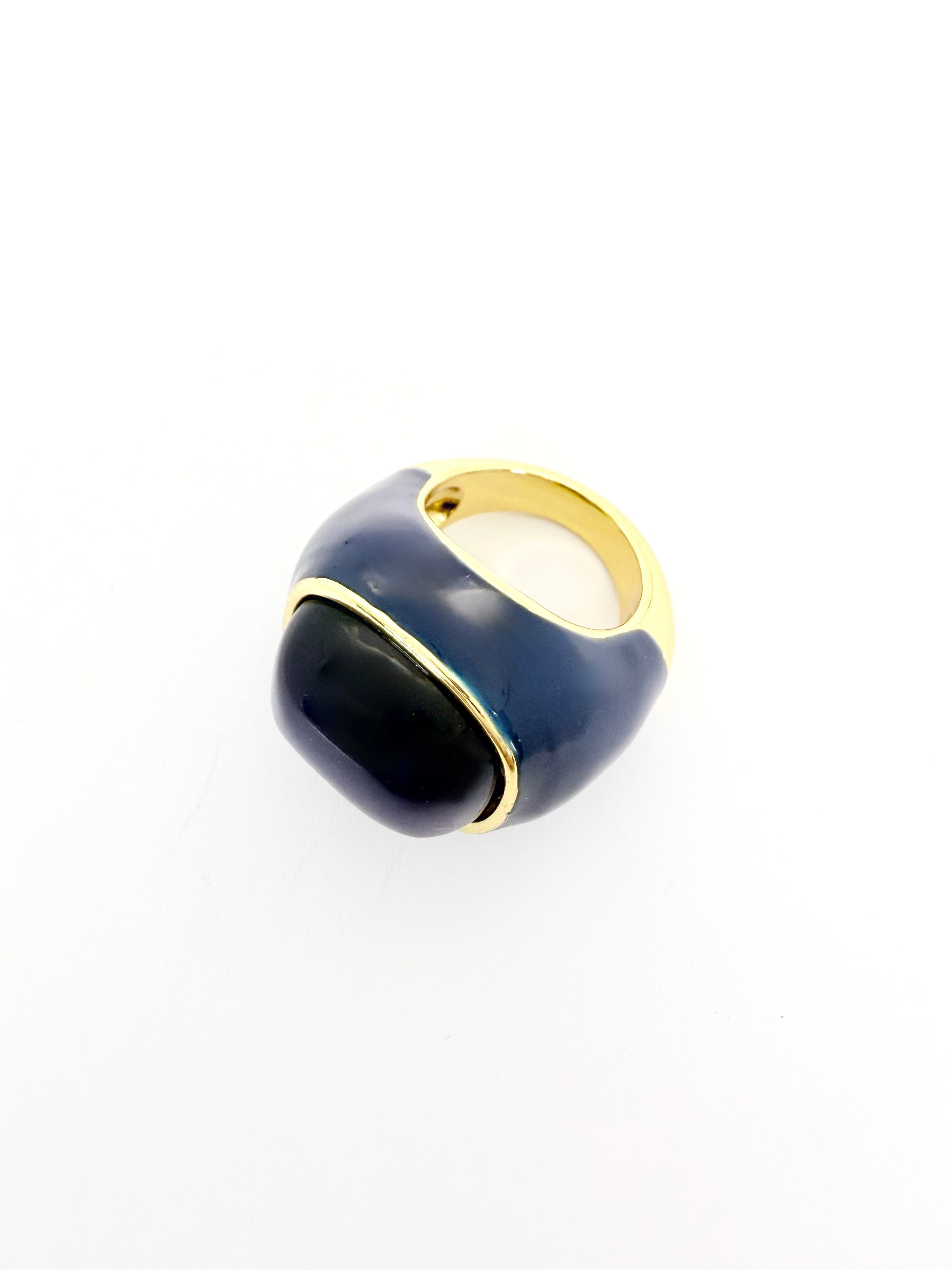 Anillo CENTRO EN MI - AZUL