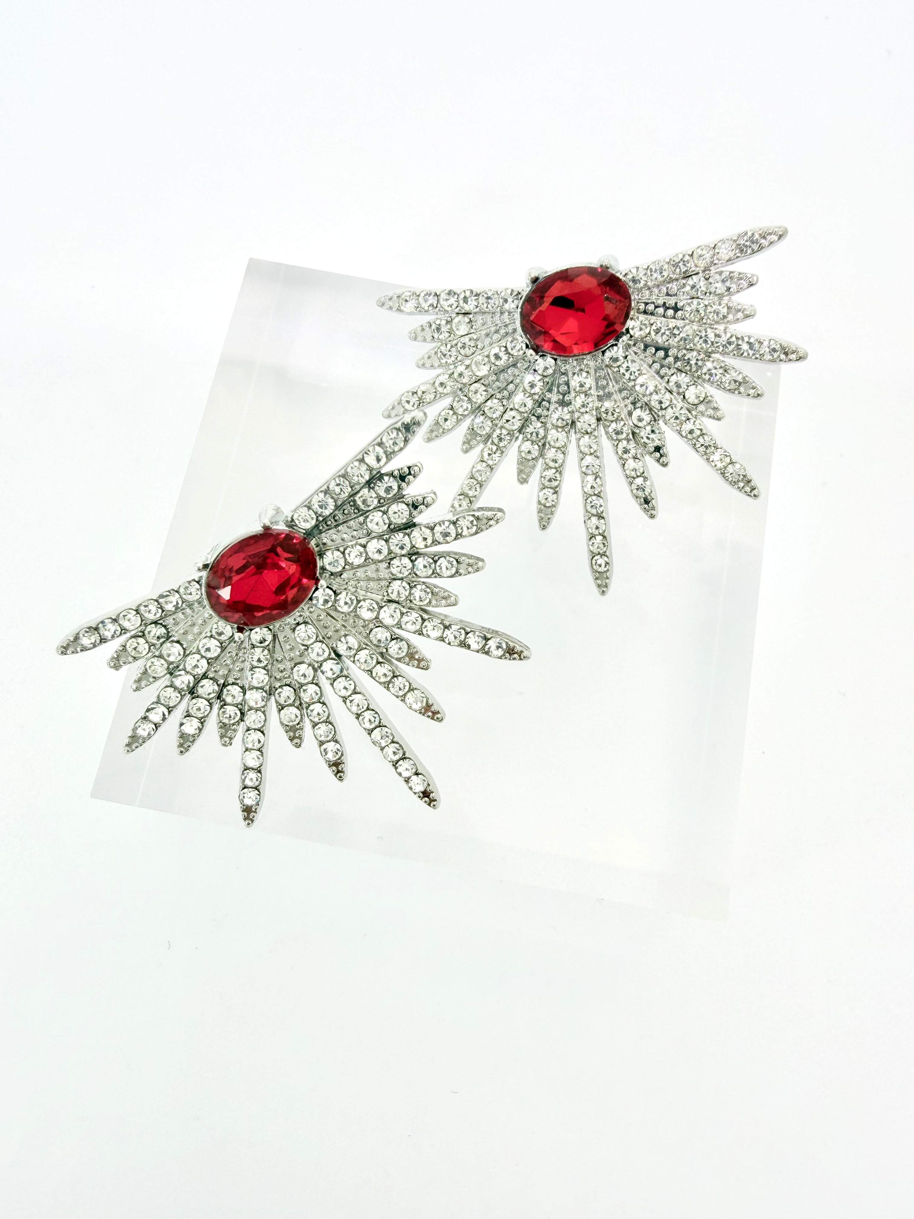 Aretes UMBRAL - Rojo