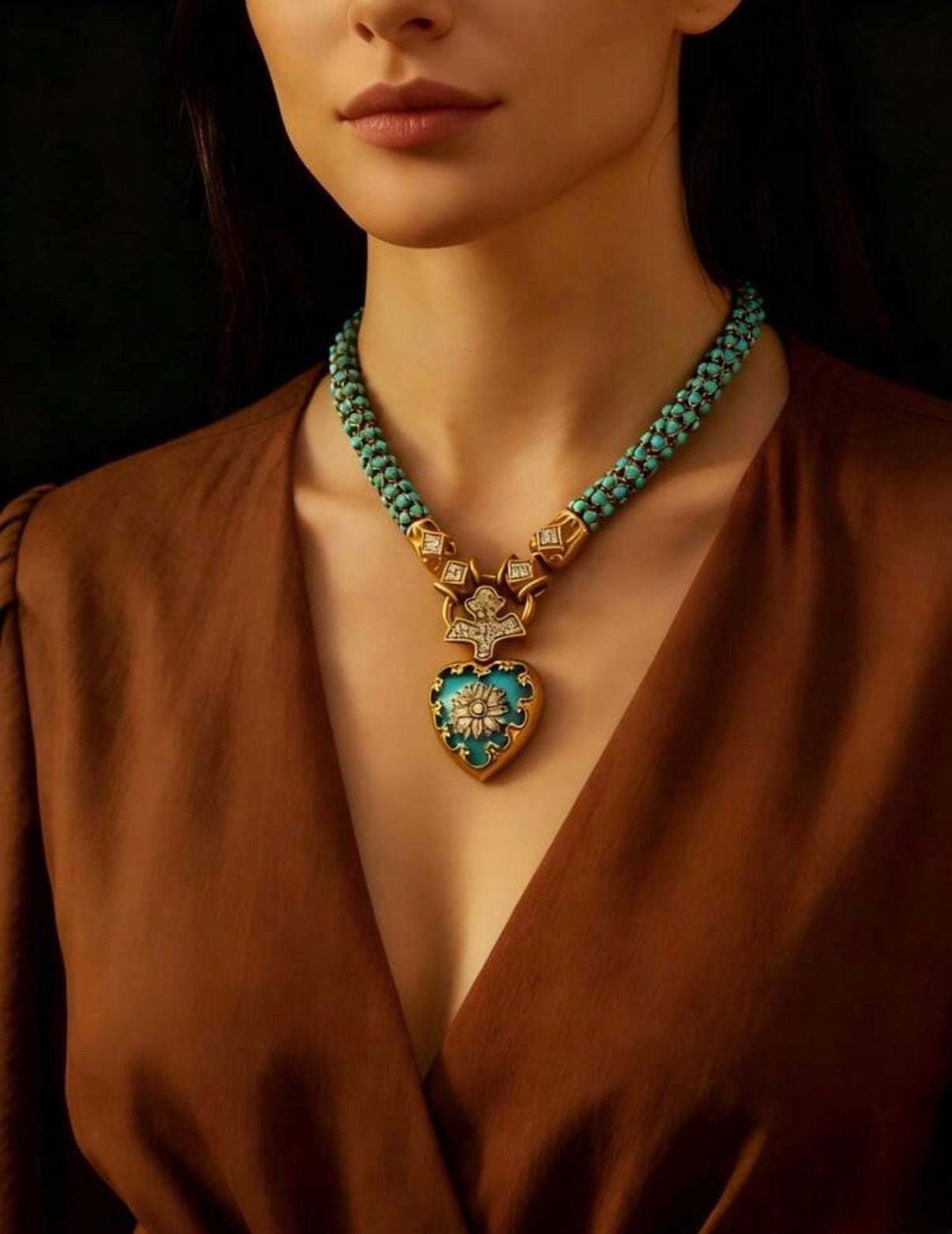 Collar RENACER - Turquesa