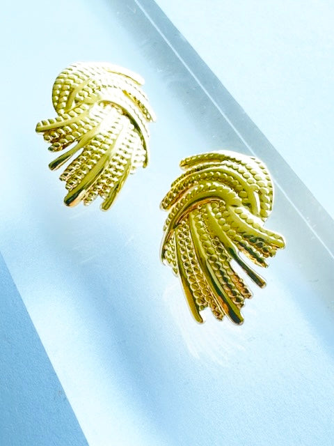 Aretes Cuerdas Entrelazadas