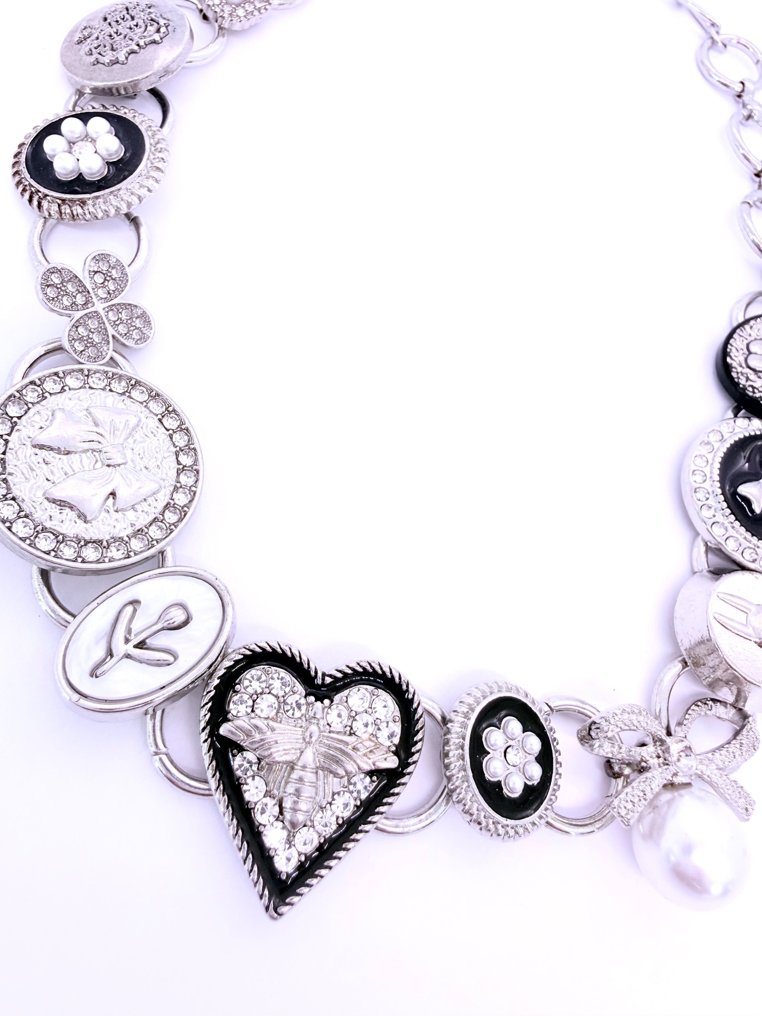 Collar MY LOVE - Plateado