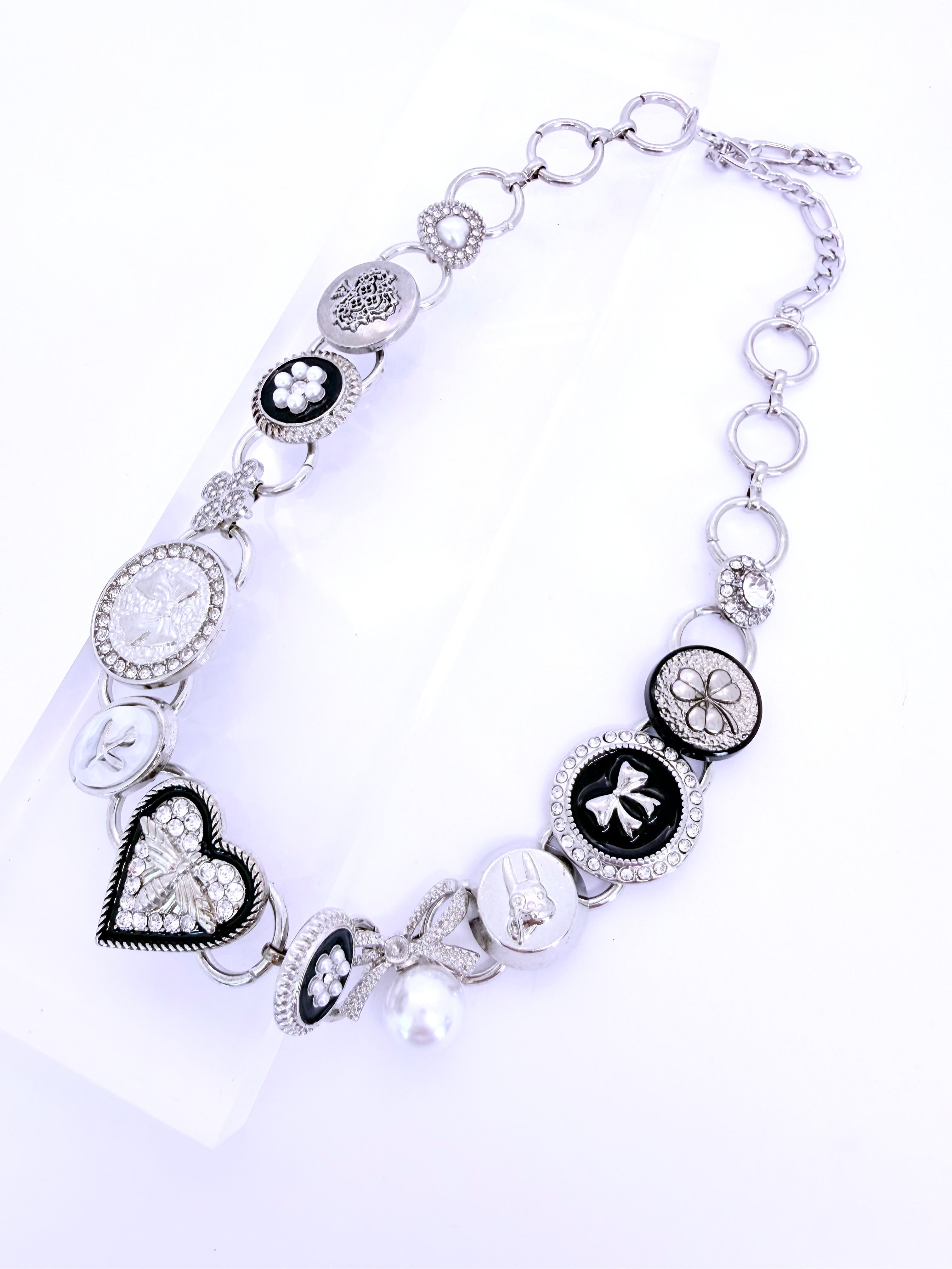 Collar MY LOVE - Plateado