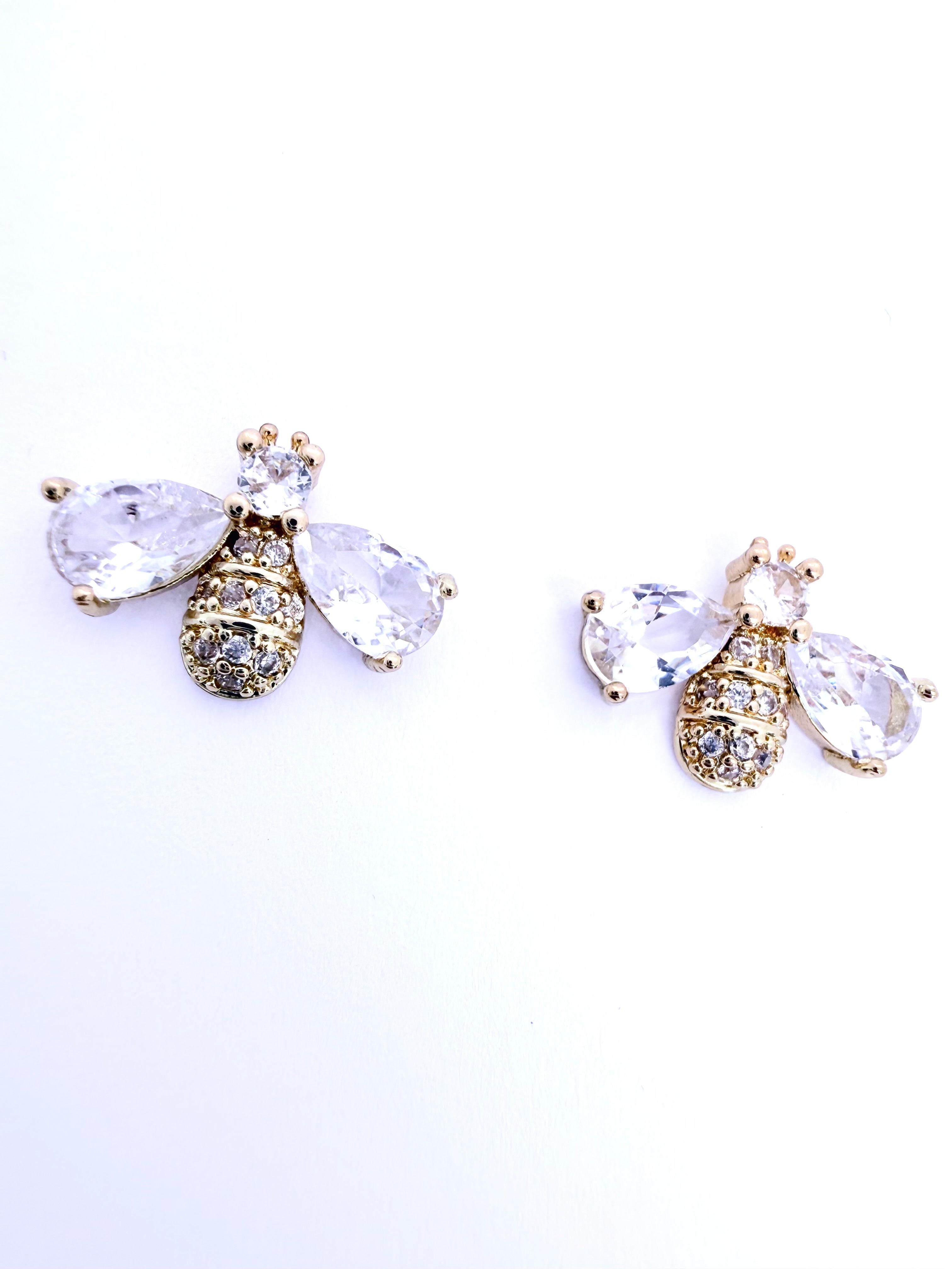 Aretes ABEJITAS PRISTINAS - Doradas