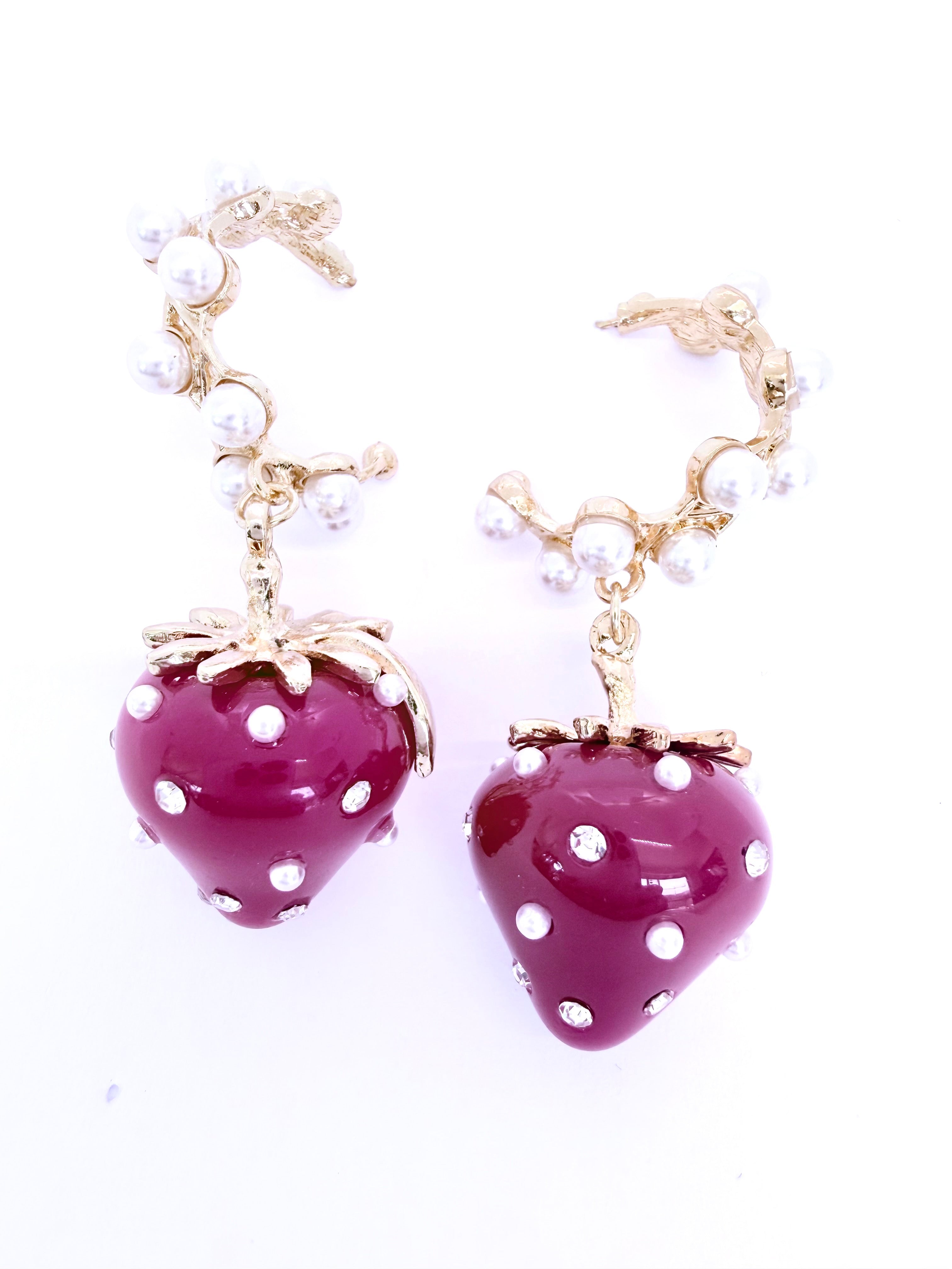 Aretes FRESAS FRESCAS