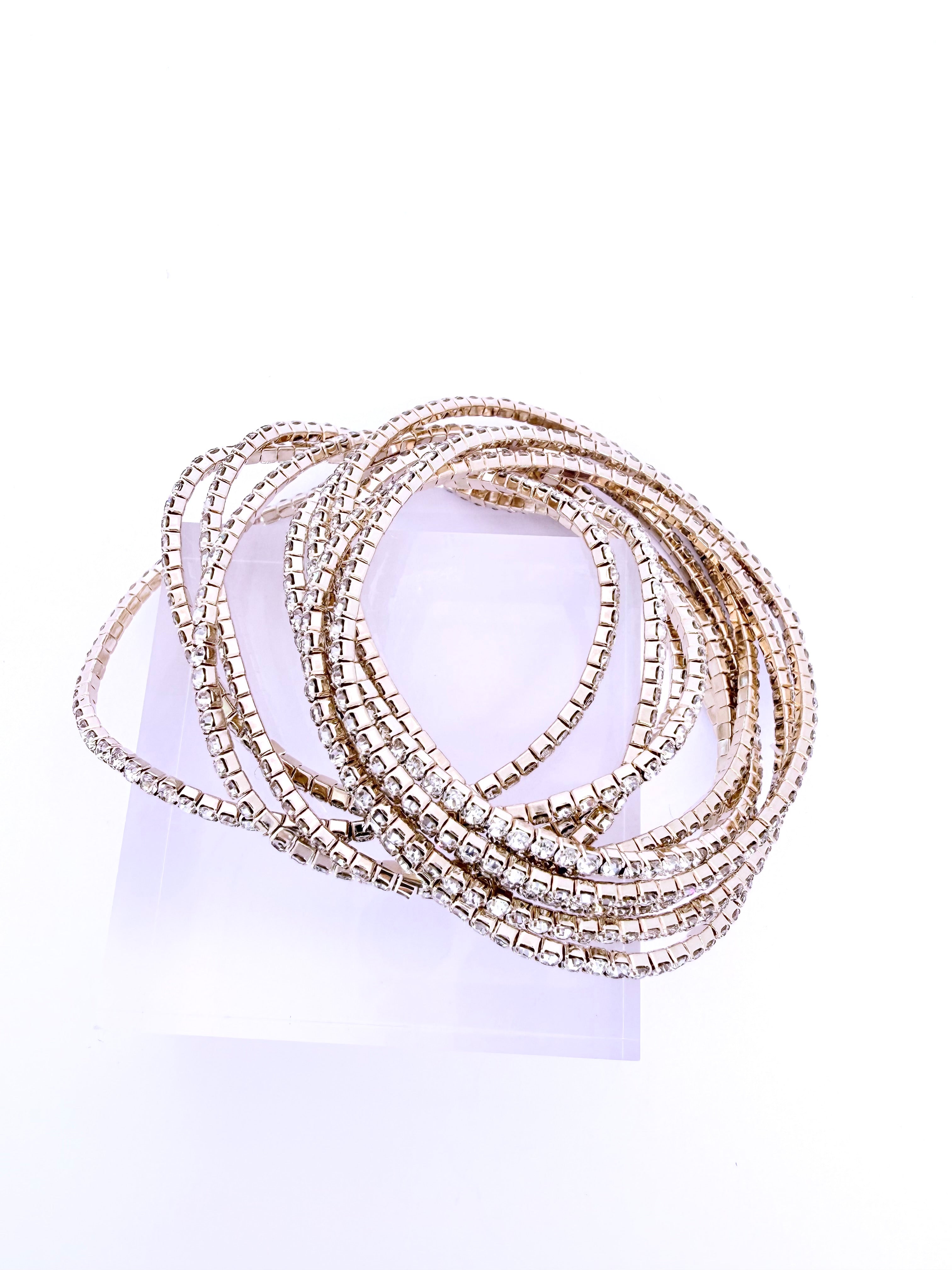 Pulseras DESTELLOS - Doradas