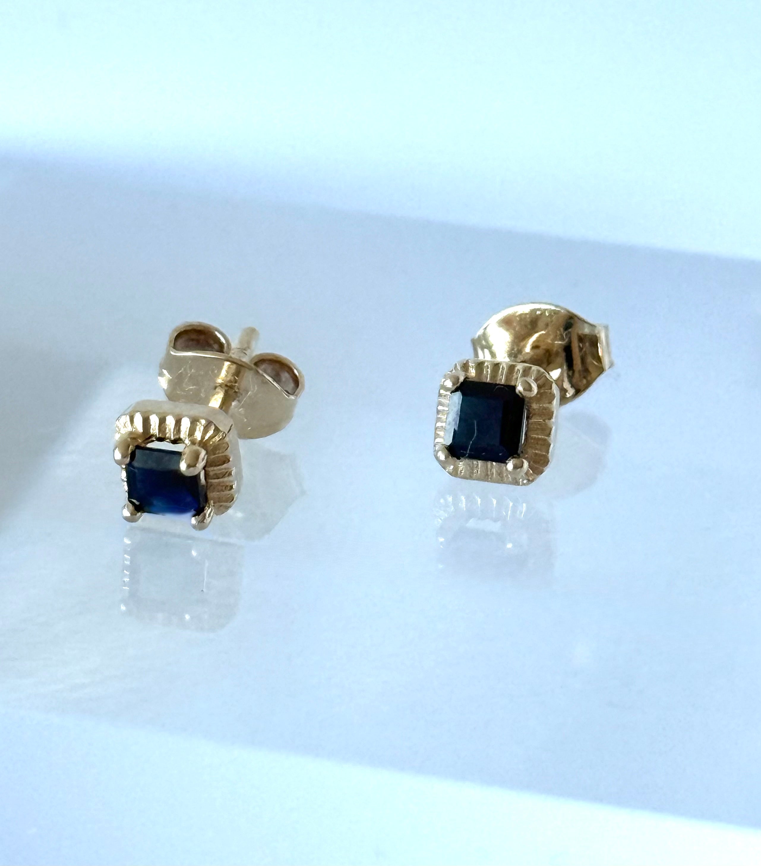 ARETES LIBELULA ZAFIRO