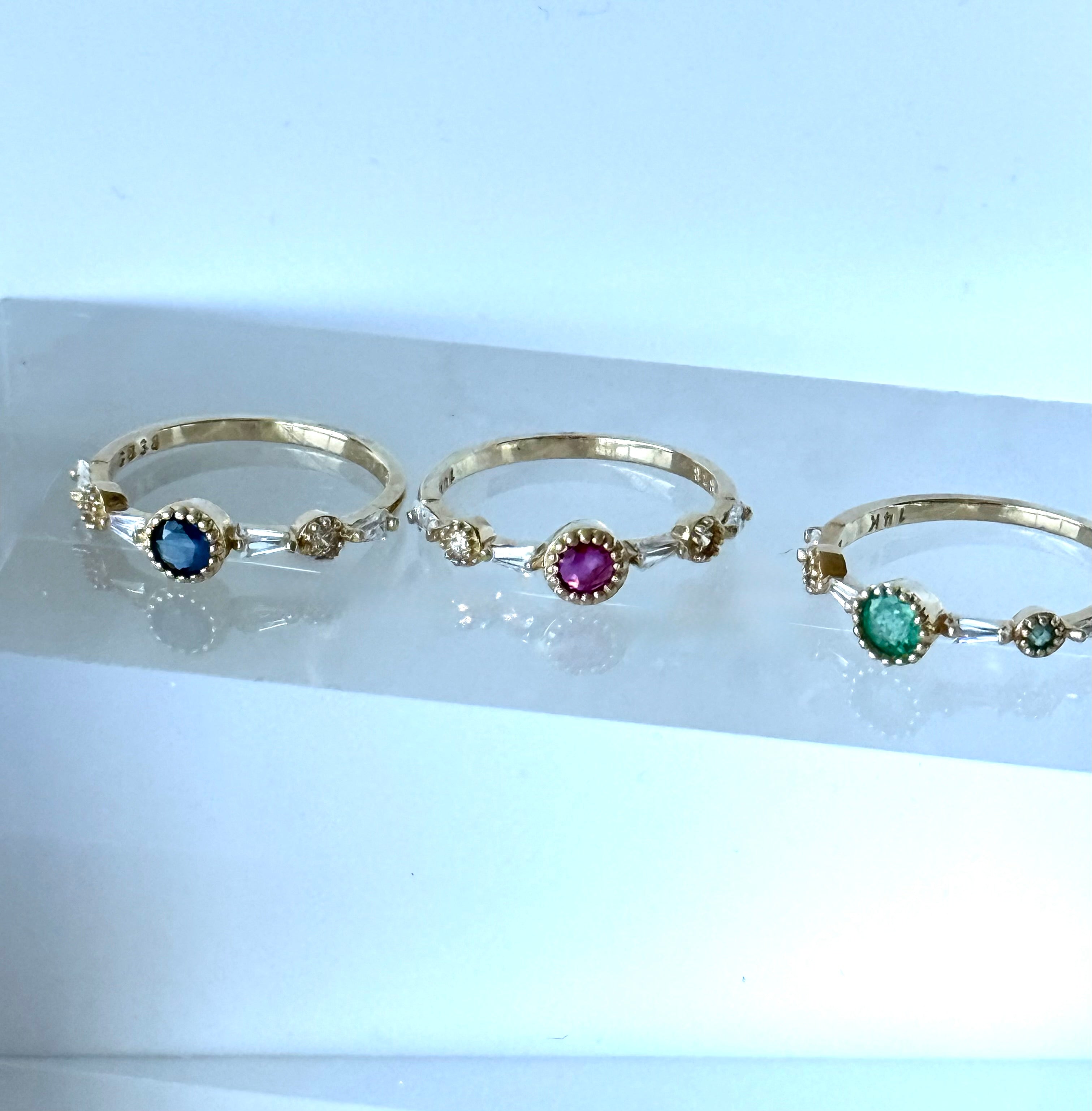 ANILLO MEDUSA RUBÍ