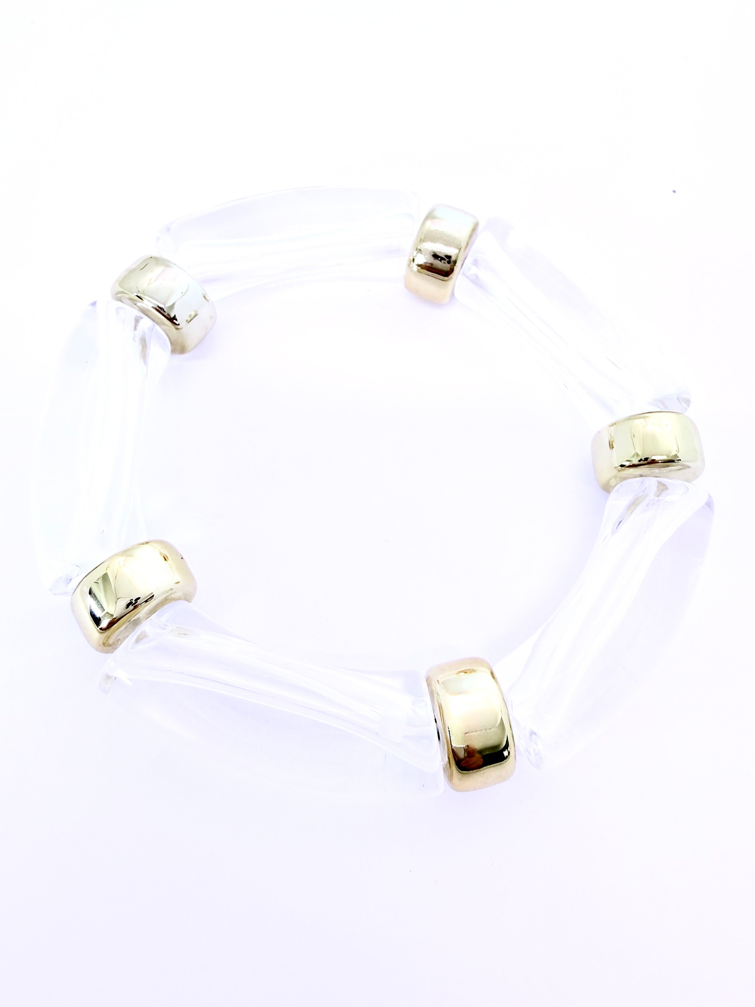 Pulsera APERTURA - TRANSPARENTE