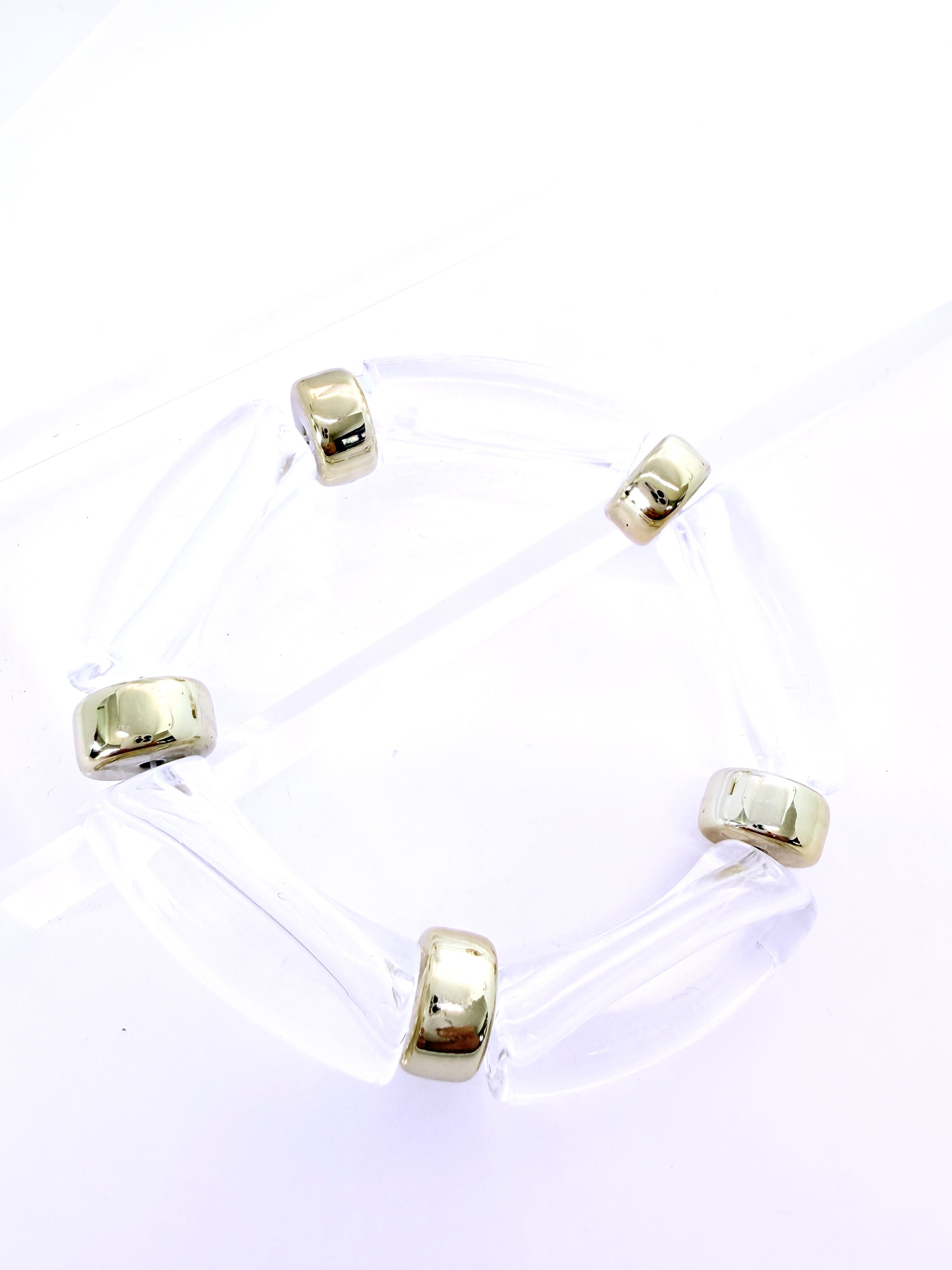 Pulsera APERTURA - TRANSPARENTE