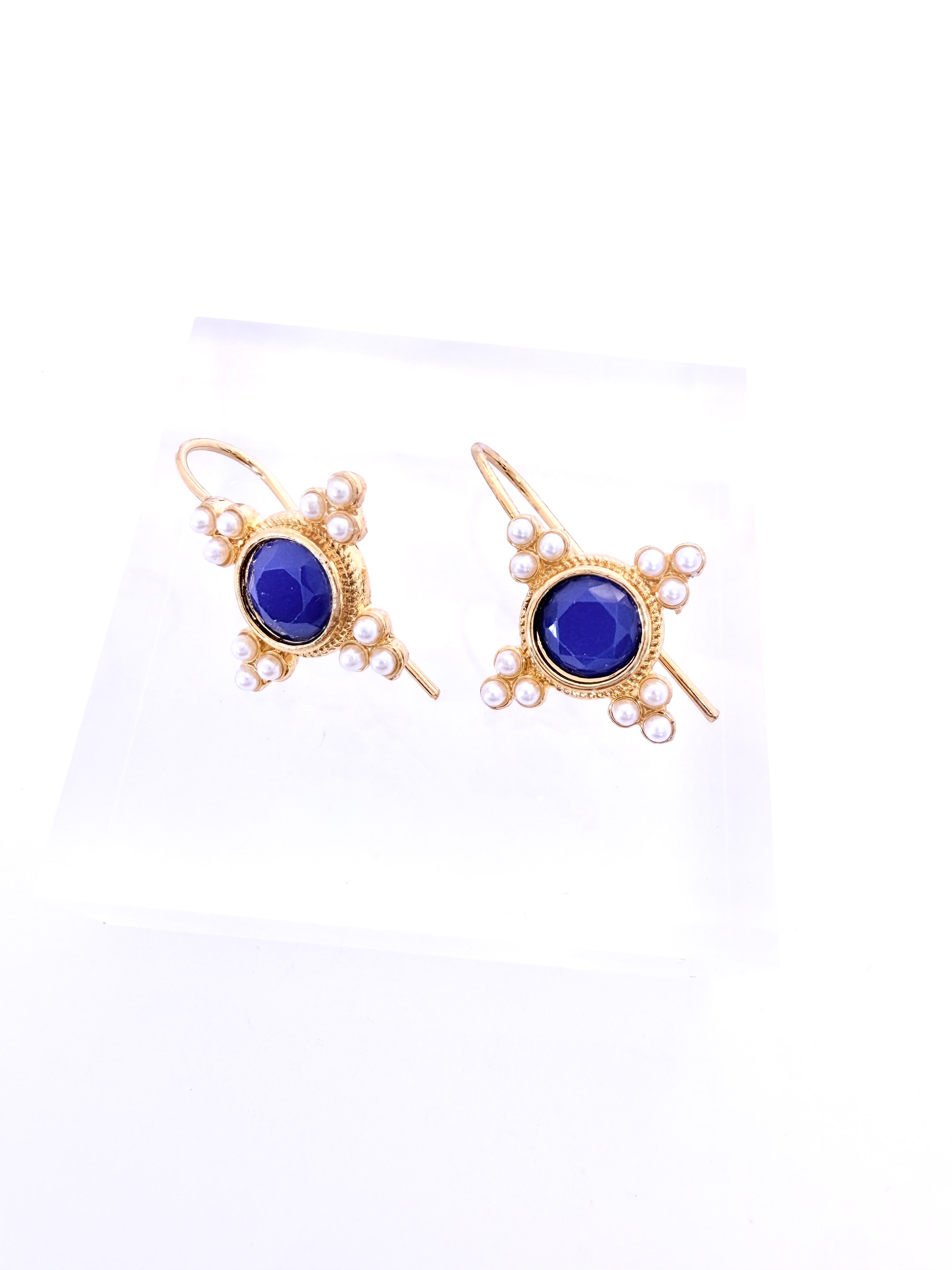 Aretes ALMA - ZAFIRO Chico