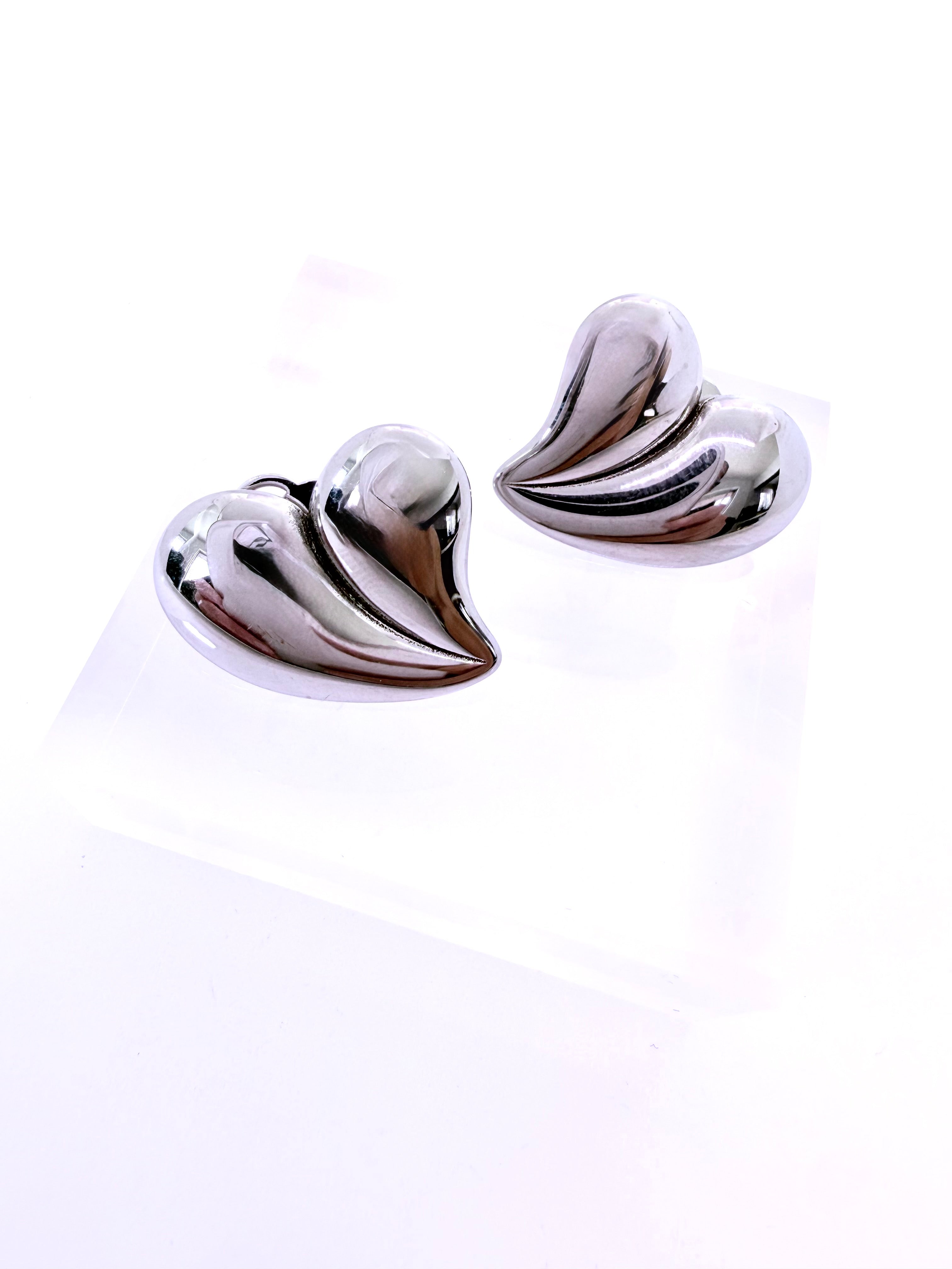 Aretes LATIDO - Plateado
