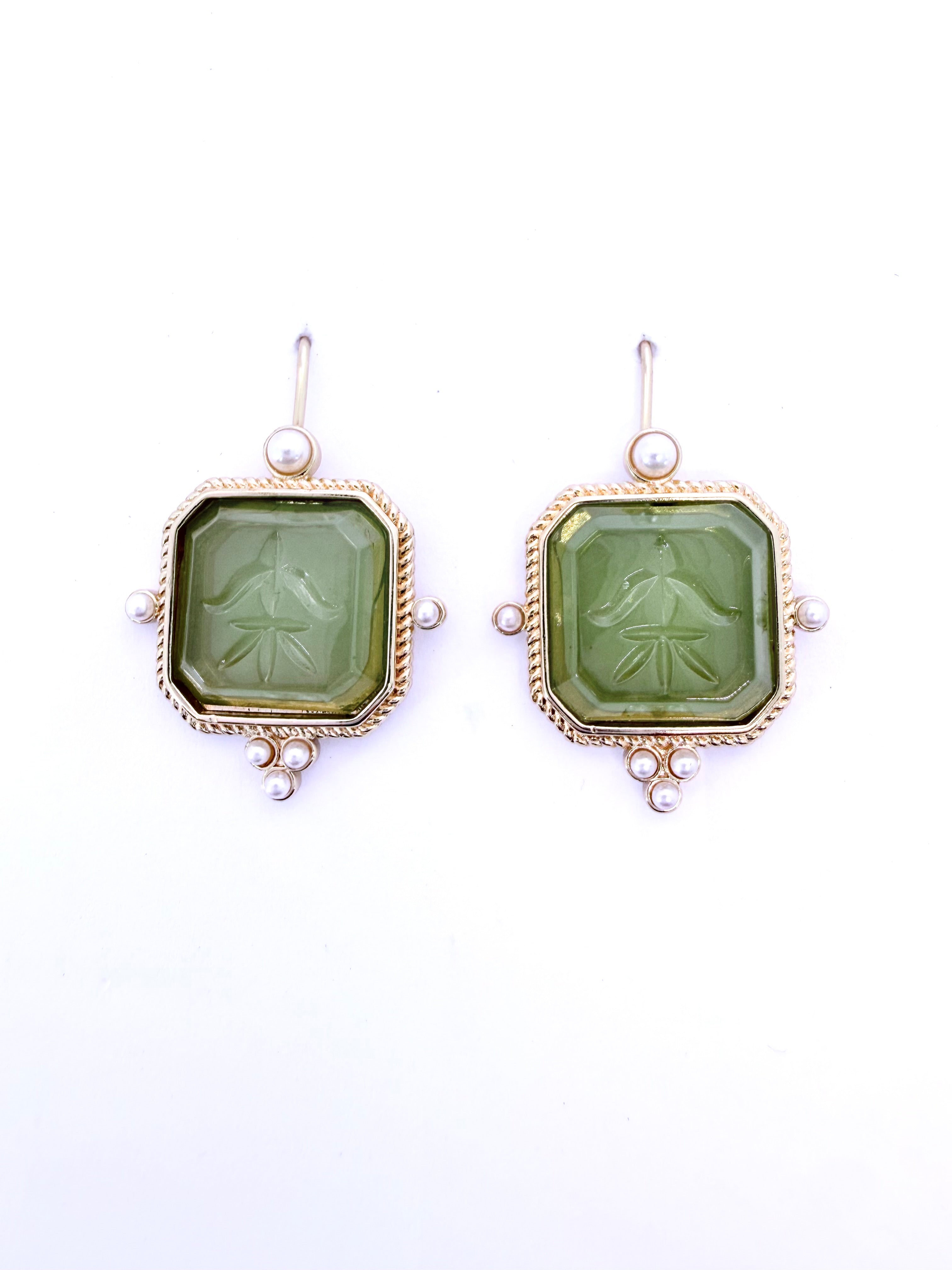 Aretes PROPÓSITO - JADE