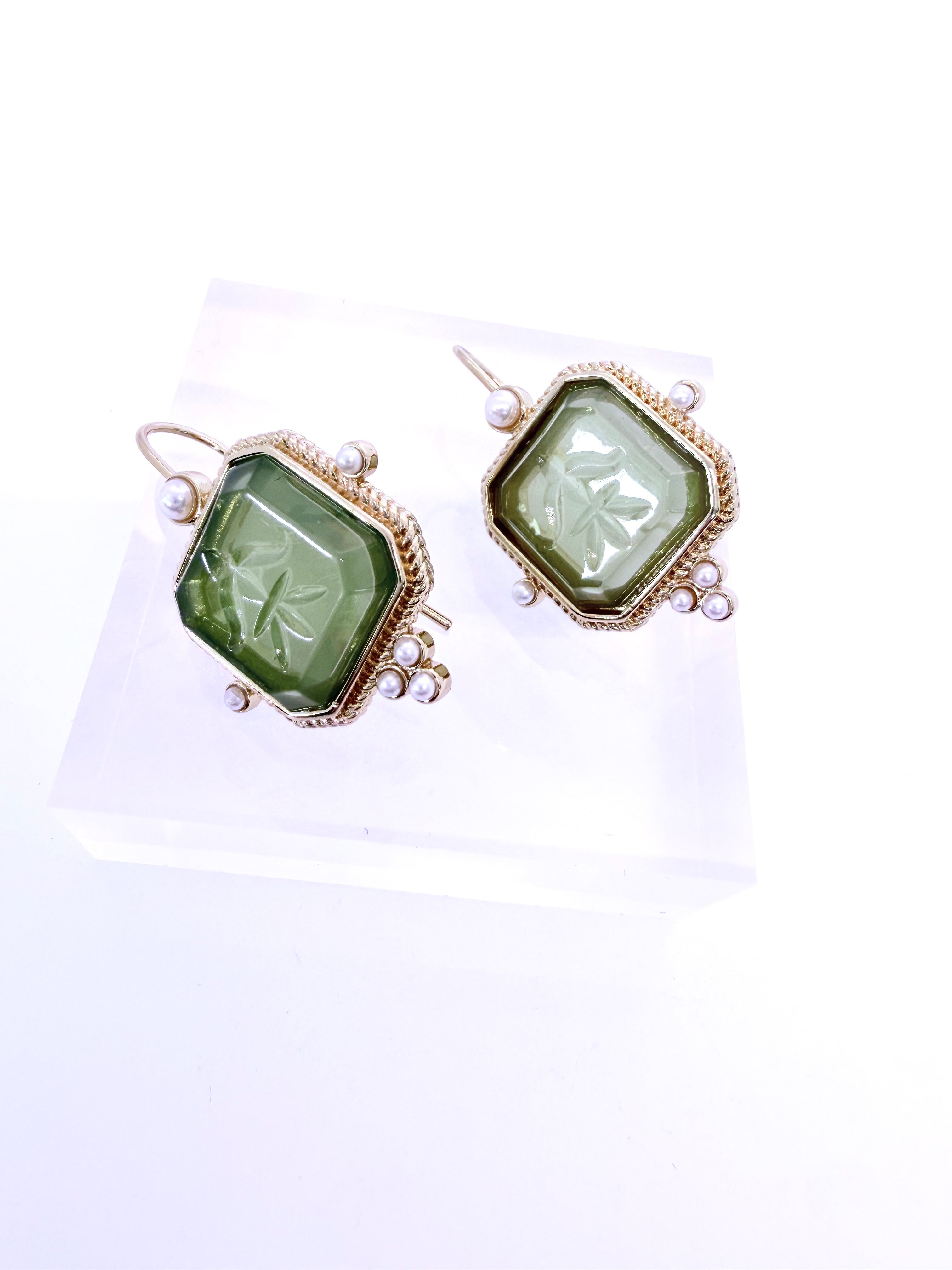 Aretes PROPÓSITO - JADE