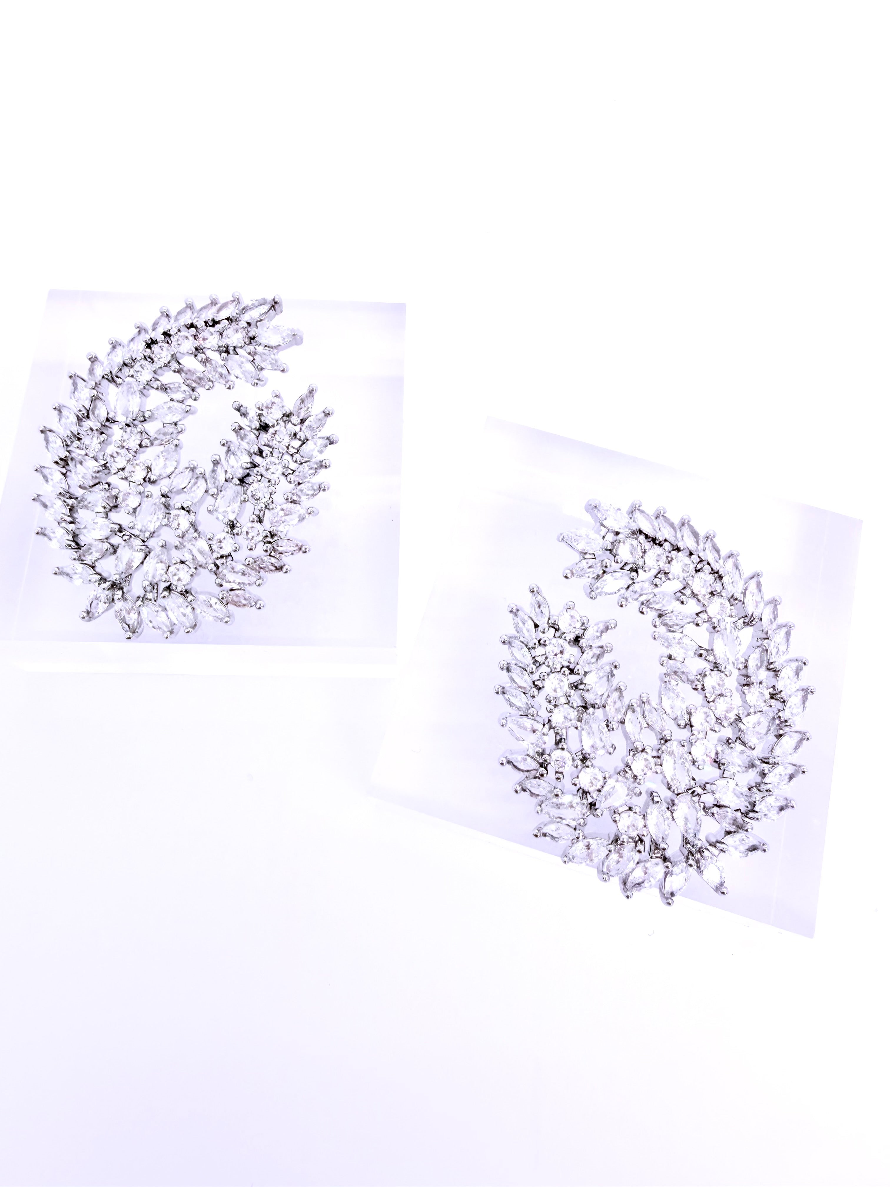 Aretes LIBERTAD - Plateados