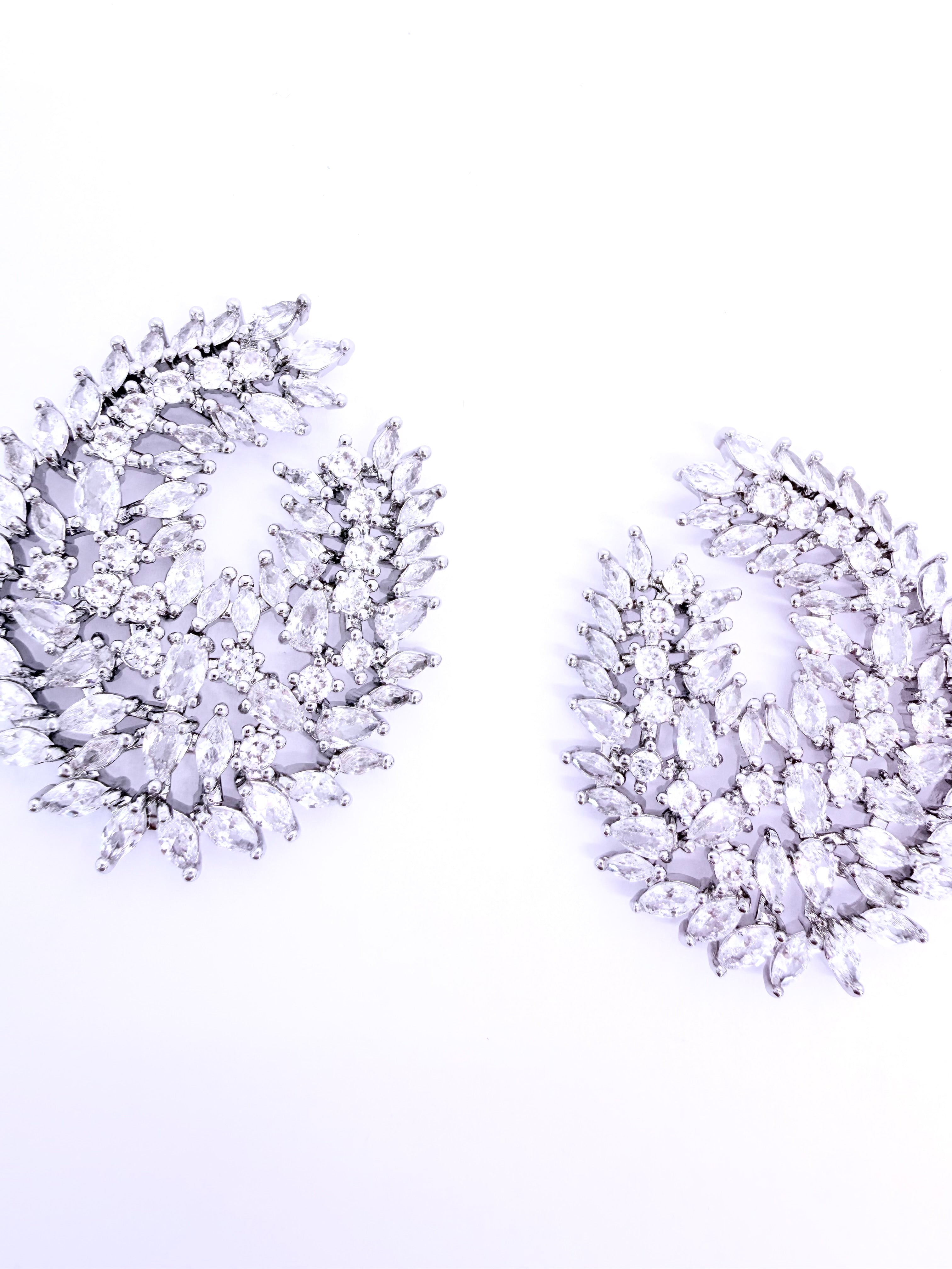 Aretes LIBERTAD - Plateados