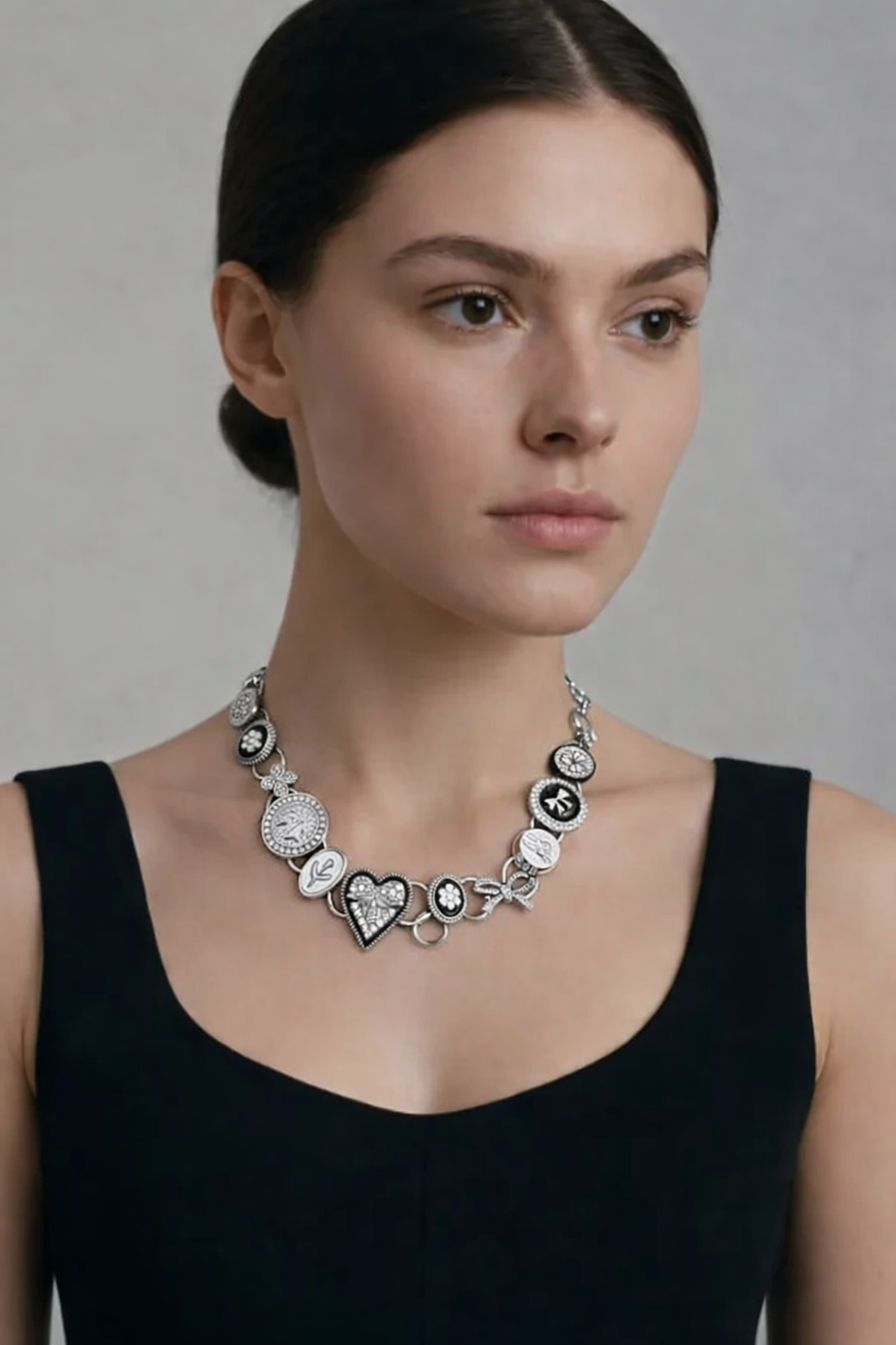 Collar MY LOVE - Plateado