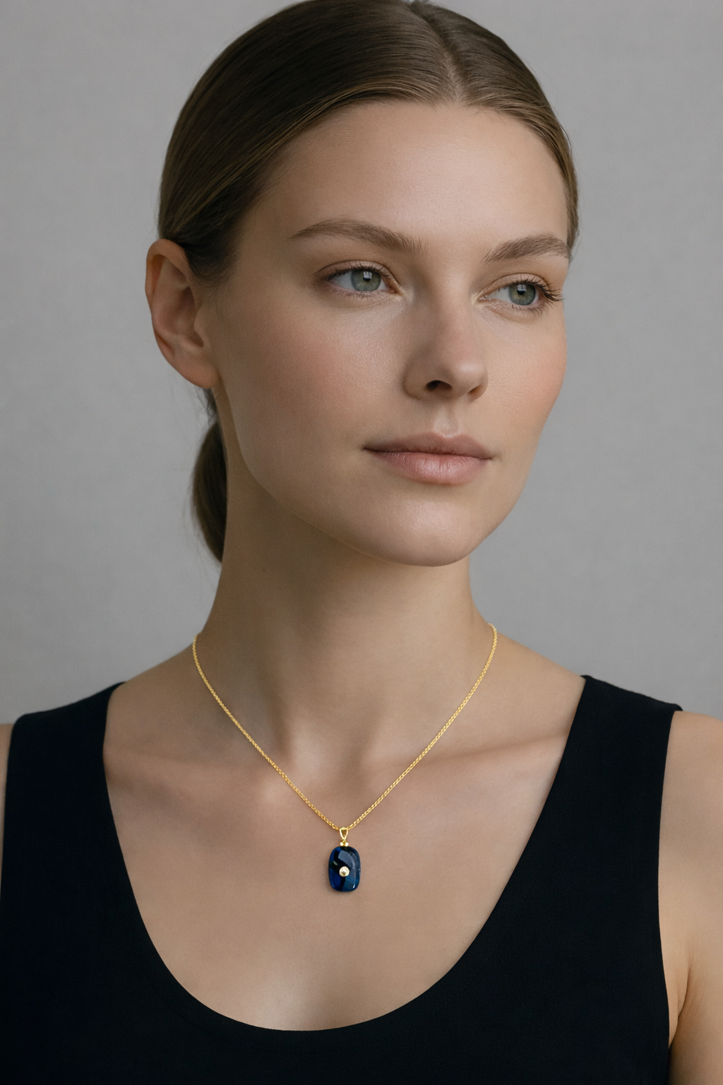 Collar SUEÑO - JASPE AZUL