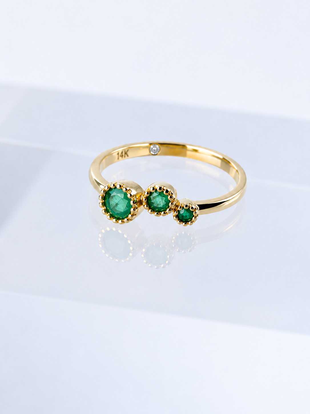 Anillo CONSTELACIÓN - Esmeralda