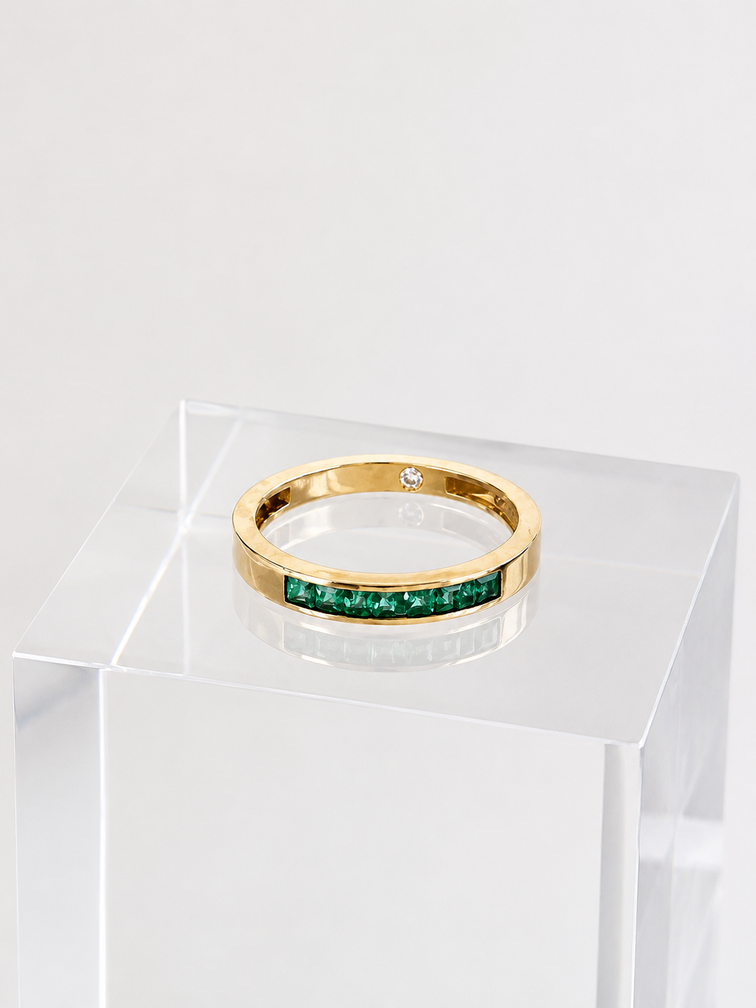 Anillo ORBITA - Esmeralda