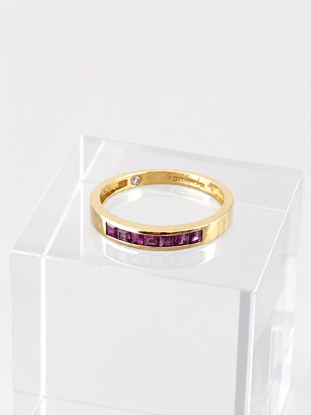 Anillo ORBITA - Rubí