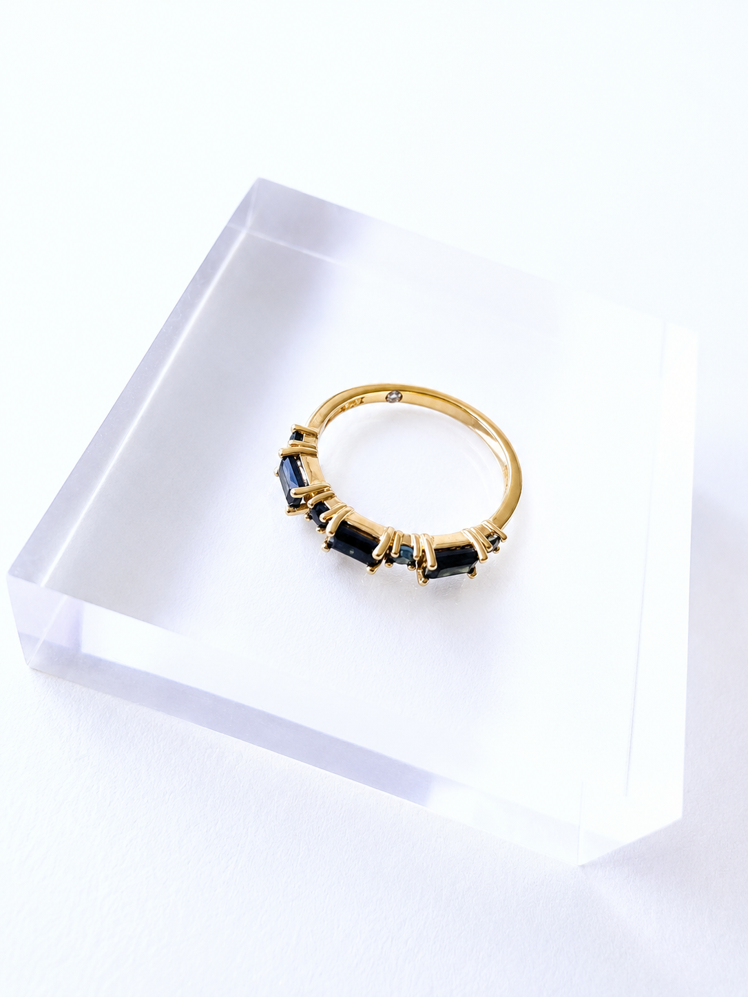 Anillo Son de Mar Zafiro