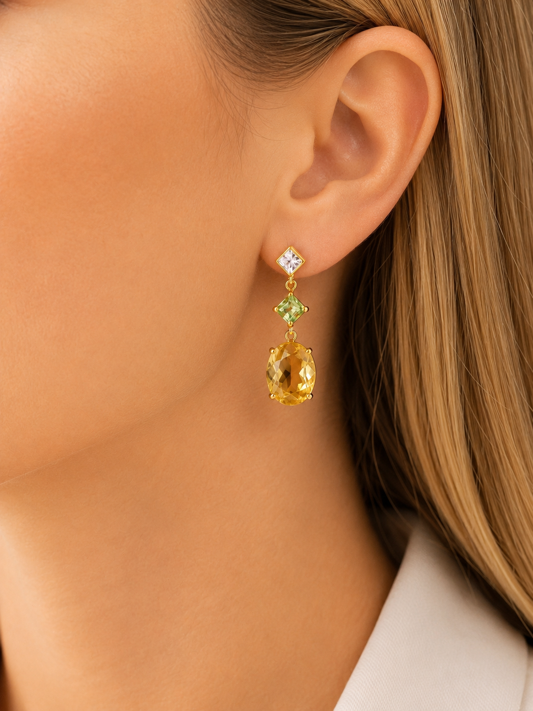 Aretes Colibrí