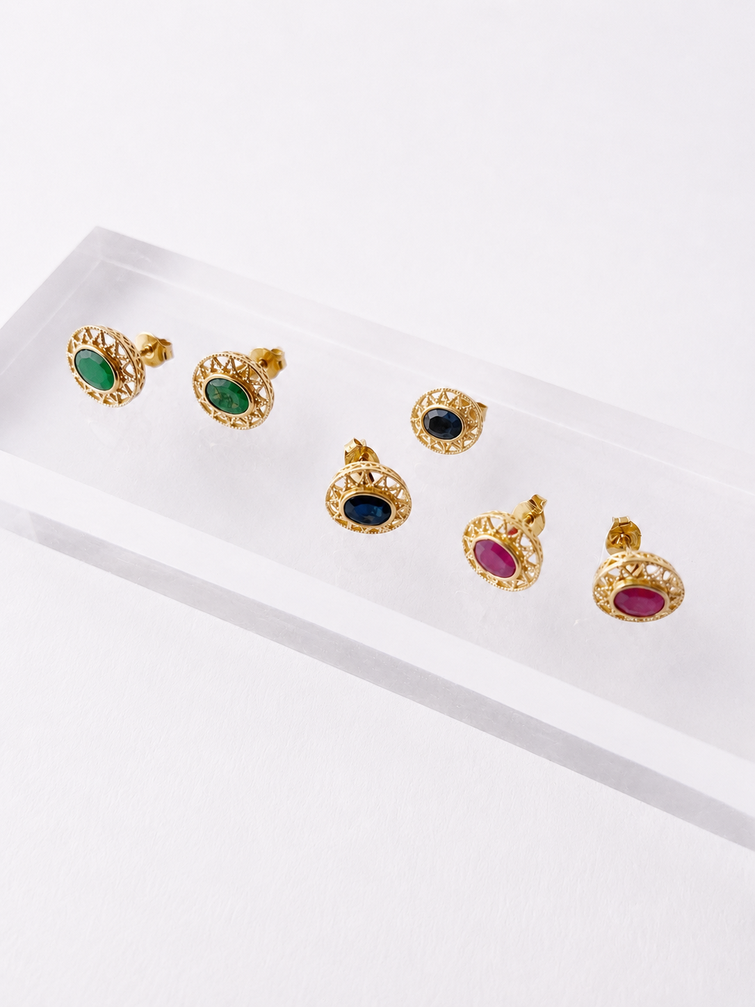 Aretes Estelar Esmeralda