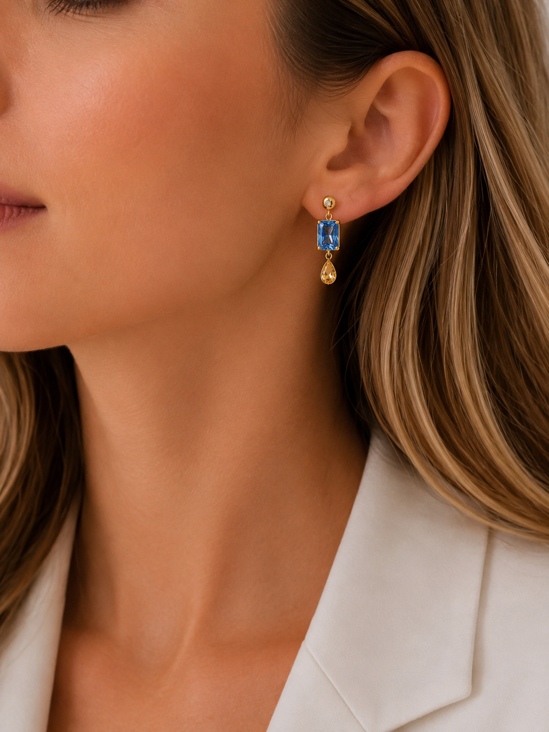 Aretes Lluvia