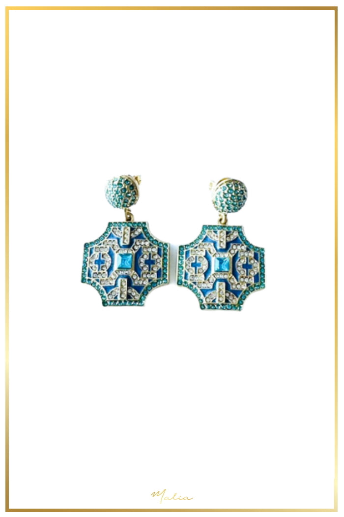 Aretes Art Deco
