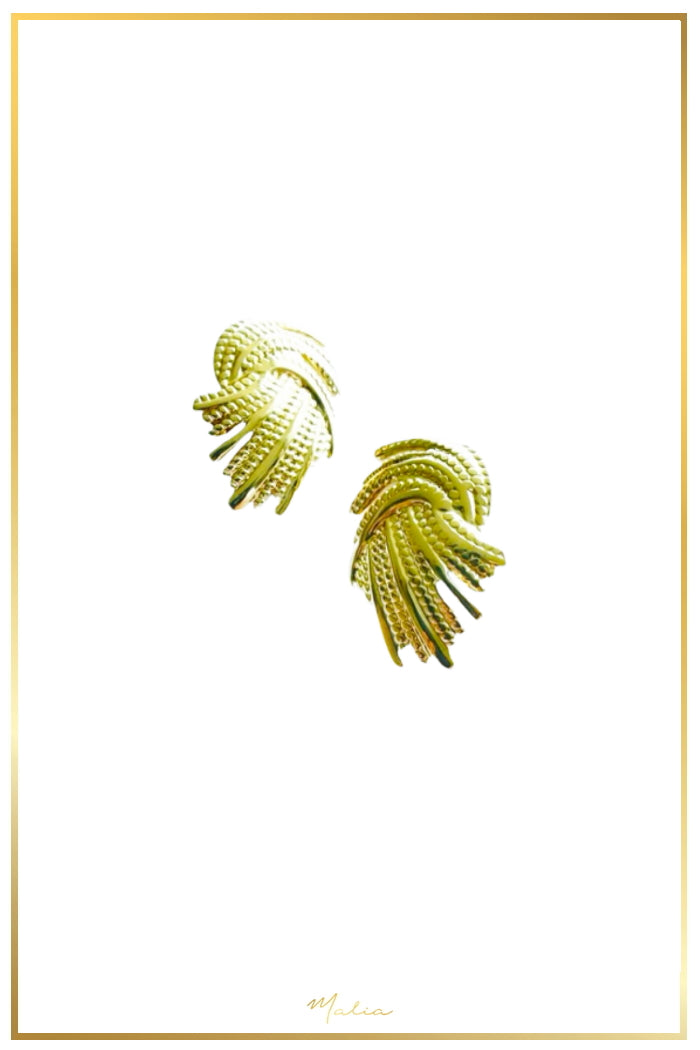 Aretes Cuerdas Entrelazadas