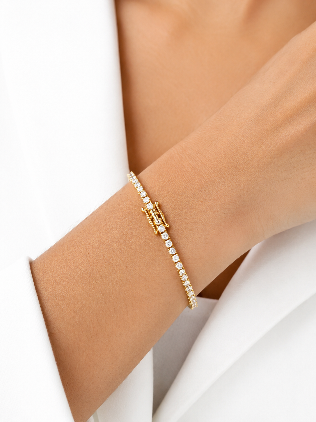 Pulsera Infinito Oro Amarillo